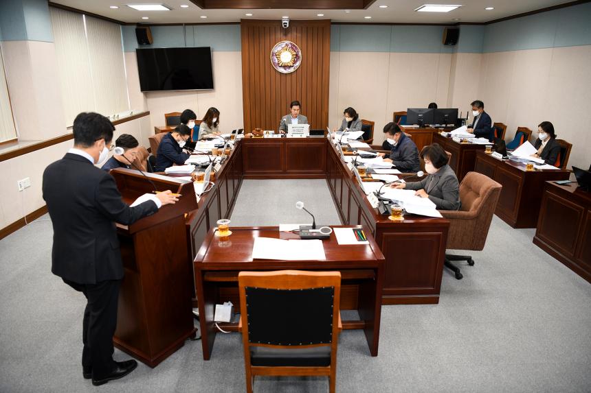 11월 01차 속초시의회 정례위원회(2022.11.10.)