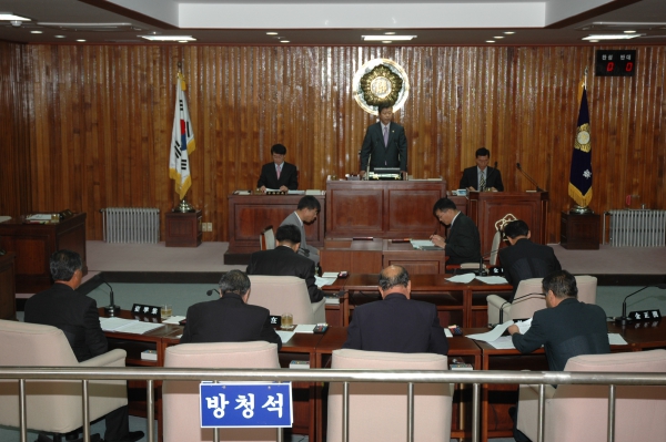 제142회 속초시의회 임시회 개최